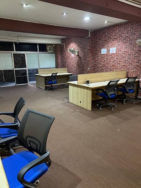 Fully Furnished Office on Rent/seperate//dedicated furnish/independant 7