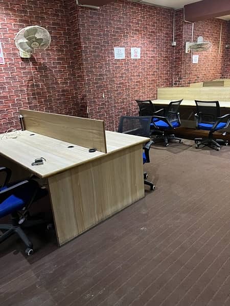 Fully Furnished Office on Rent/seperate//dedicated furnish/independant 8