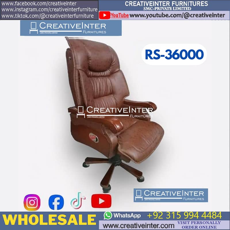 Executive Chair Office Revolving Chair Study Computer Table 9