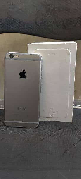 iPhone 6 64gb jv pta aprove water seald 72 battery health with box 0