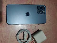 i phone 12pro max blue clr256gb health 87jv