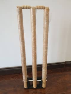 Wooden Wicket with springs (Cricket) 0