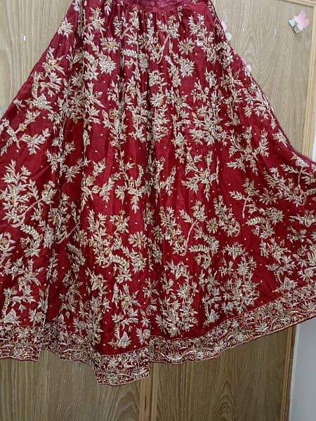 Bridal Dress || Red Bridal Dress || Barat Dress 0