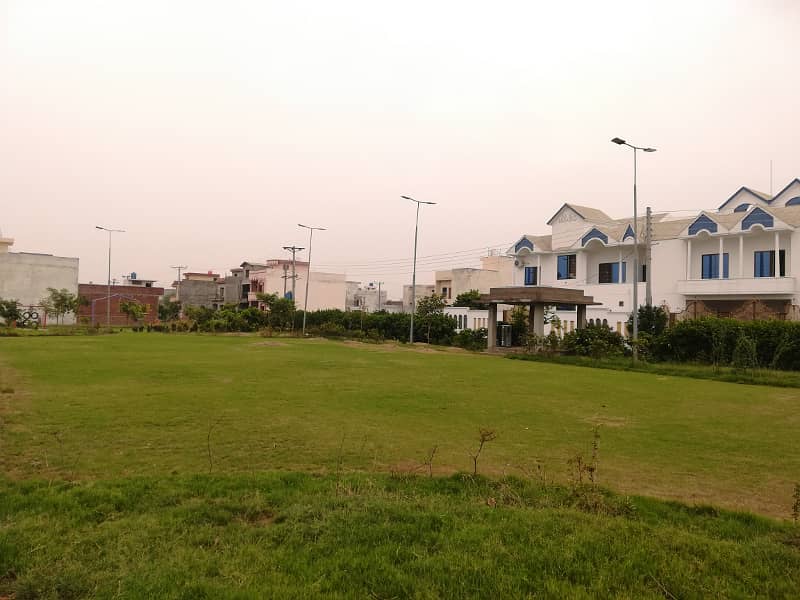 6 Marla Corner Plot For Sale In Sher Zaman Block, SA Gardens Phase 2 Lahore 14