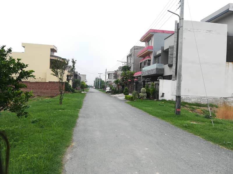 6 Marla Corner Plot For Sale In Sher Zaman Block, SA Gardens Phase 2 Lahore 19