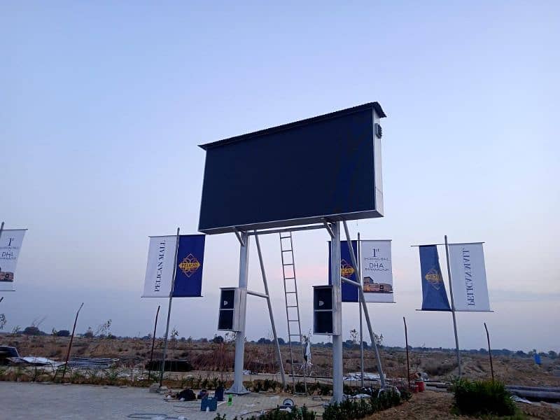 SMD SCREEN/ LED SCREEN/POLE STREAMERS STANDY 9