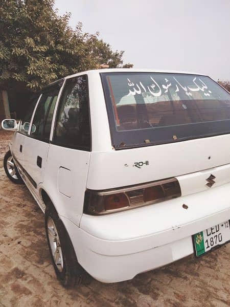 Suzuki Cultus VXL 2012 bumper to bumper janion for urgent sale 17