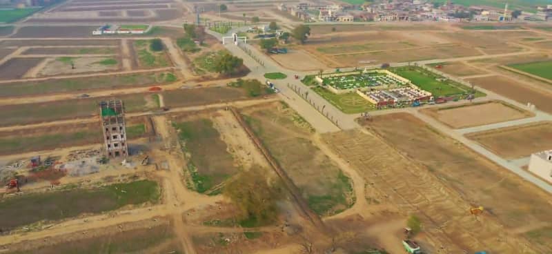 3 And Half Marla Residential Plot For Sale In 
Dream Gardens
 Wazirabad 7