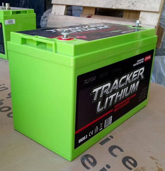 lithum battery 12v-100Ah "TRACKER" 1