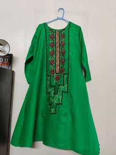 New 3 piece Lawn Frock for Sale