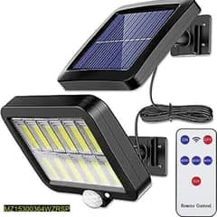 sensor light solar chargeable light out door wall