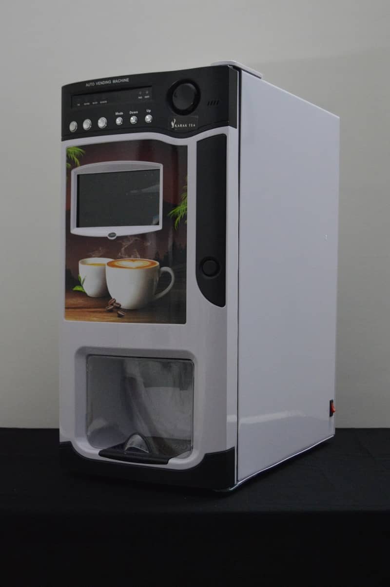 Coffee Machine 3 channel screen auto cup model 4
