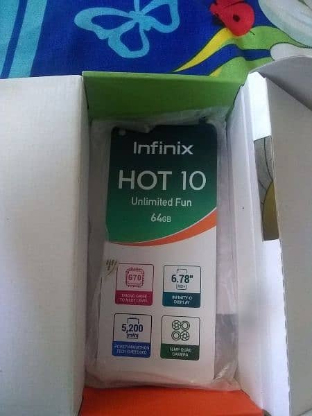 Infinix Hot 10 4/64 Pta Approved 5
