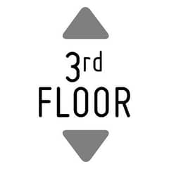 3RD floor for rent - 24/7 Electricity