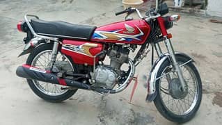 honda 125 red 2020 model totally orignal