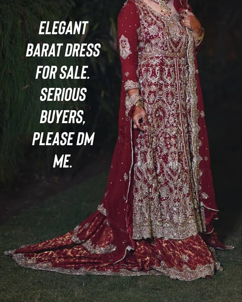 Elegant barat dress for sale 0