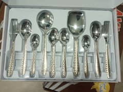 spoon set 28 pieces with laser printing 0