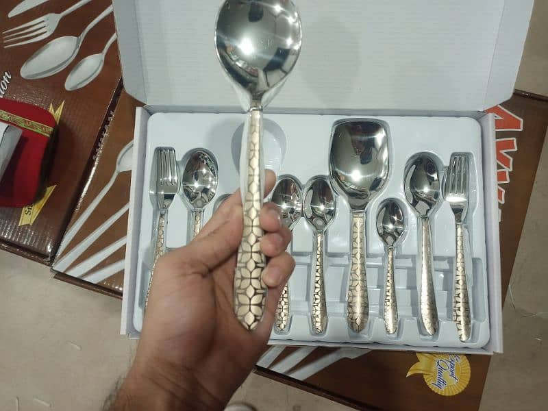 spoon set 28 pieces with laser printing 1