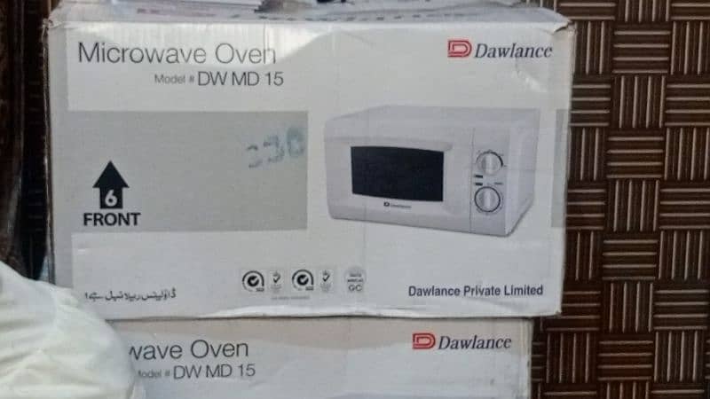 2 microwave oven  model DW MD15 0