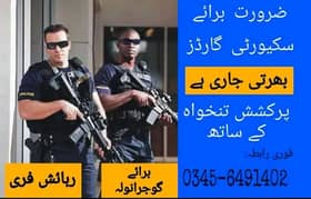 urgent required security Guard