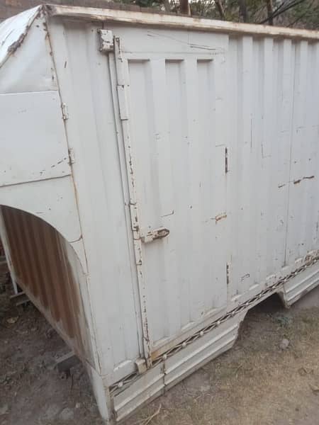 Container for pickup and for land 1