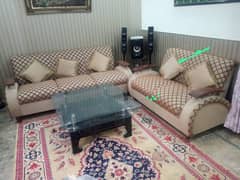 table and 7 siter sofas set