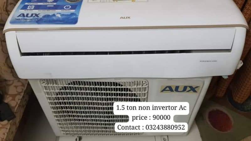 Air conditioner non invertor Aux compani import from dubai 0