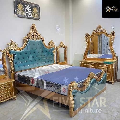 Bed Set / Wooden Bed / King Size Bed / Double Bed / Single Bed 15