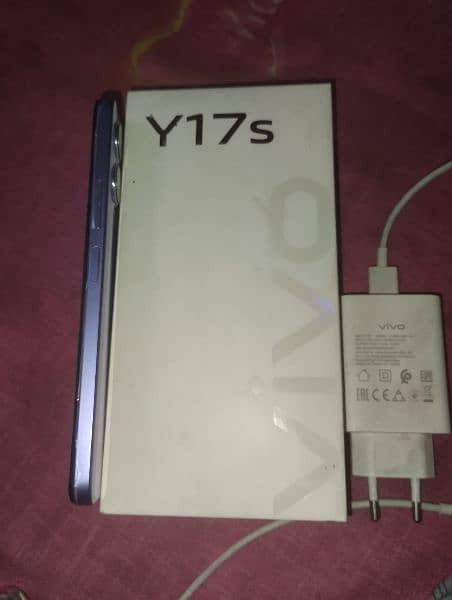 Vivo Y17s 6/128 With Box Charger Condition 10/10 Exchange Possible 0