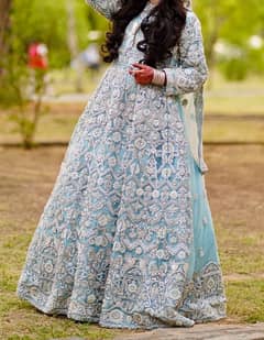 Heavy walima bridal dress