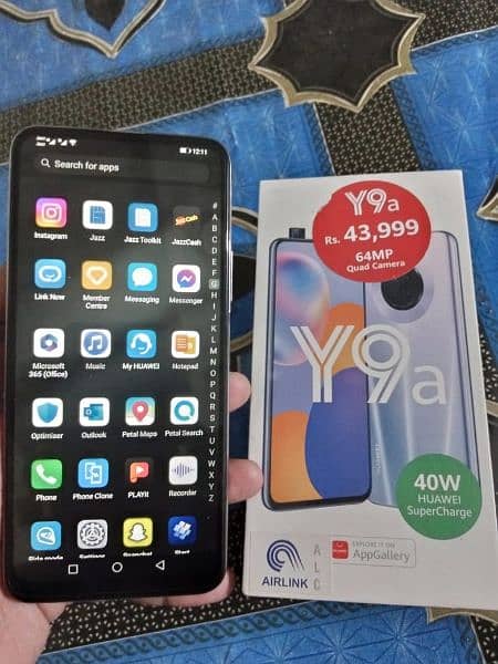 huawei y9a 8G 128G exchange mobile okay WhatsApp03040213618 10