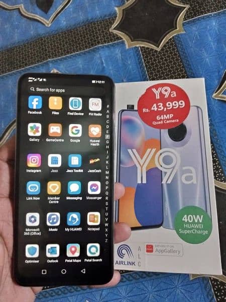 huawei y9a 8G 128G exchange mobile okay WhatsApp03040213618 16