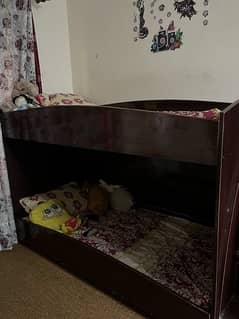 Bunk Bed (Lower Bed with Wheels) 0