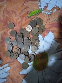 One Rupees old Copper Coins