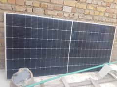 Double glass solar panel 545 w longi unused