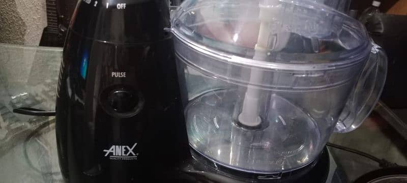 Anex Deluxe Food Processor Chooper Heavy Duty motor 9