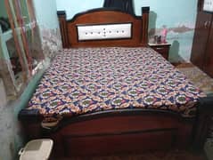 bed and mattress