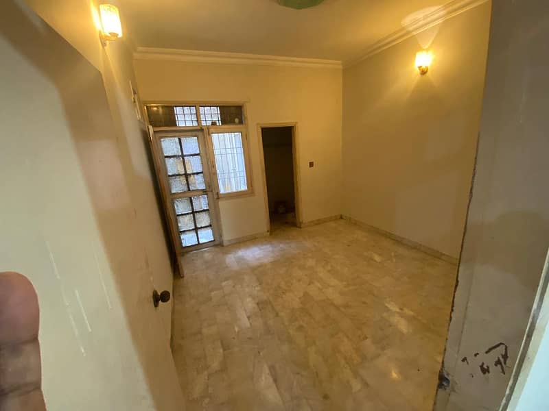 2 Bed DD 120 Sq Yards Ground Floor Portion Available For Rent in Block 10A Gulshan E Iqbal Karachi 1