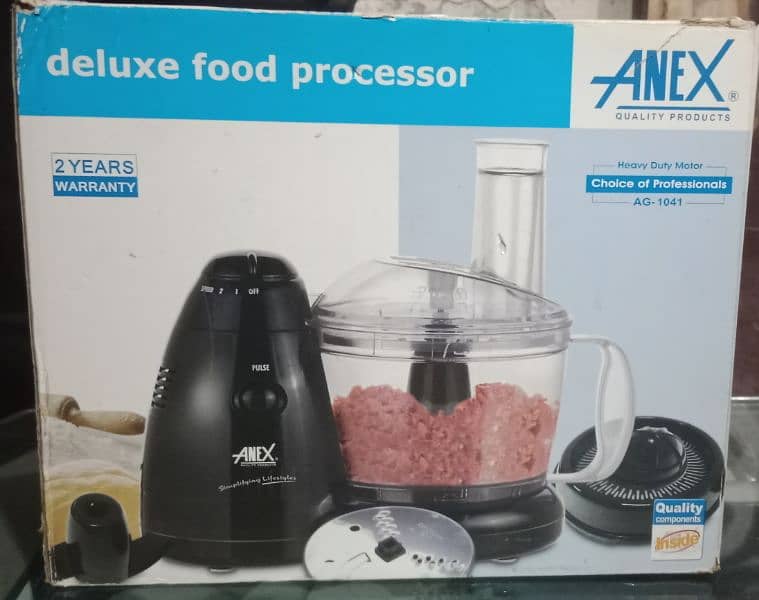 Chopper  Anex food processor AG-1041 model 0