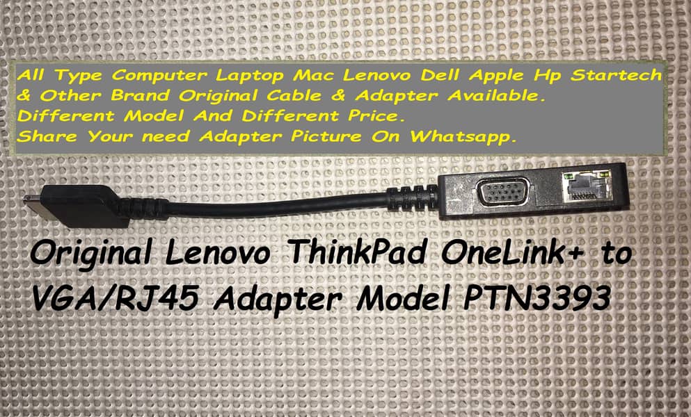 computer laptop original cable available 10