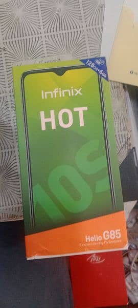 Infinix hot10s 6/128 0