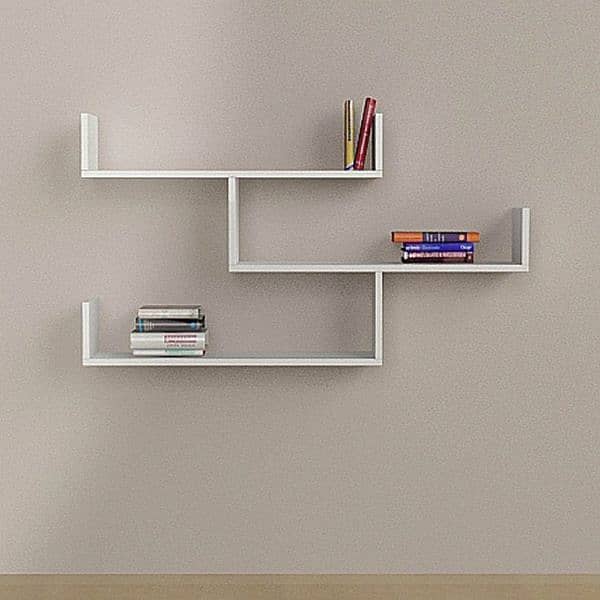 wooden decorations pieces wall mounted shelves 8