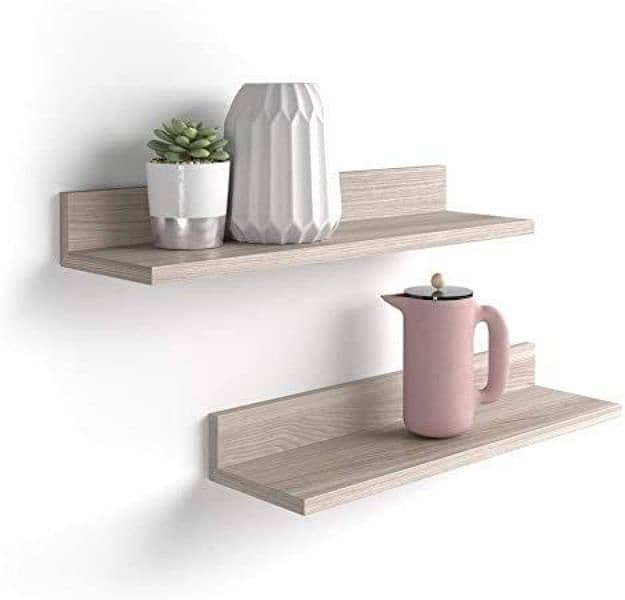 wooden decorations pieces wall mounted shelves 9