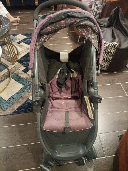 foldable stroller with carrier 4