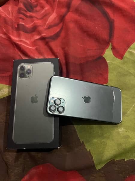 iPhone 11pro max 64 gb pta Dual Approved 1