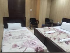 Luxury furnished double bed room for 2 job person