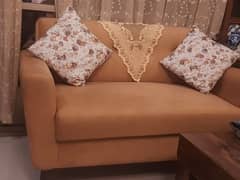 2 setters sofa golden colour Turkish style