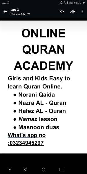 Quran Acedeemy boy and girl 0