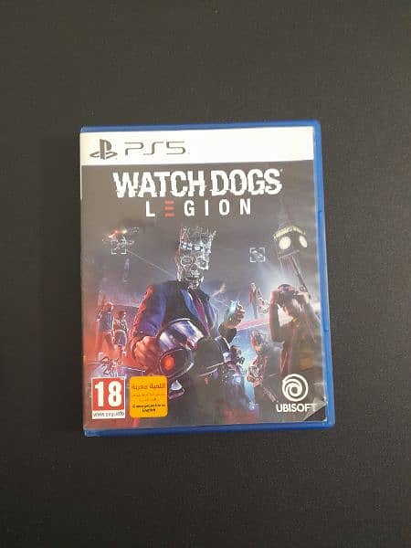 watch dogs legion ps5 almost new 3