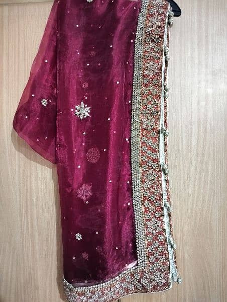 Bridal (Mehndi) Heavy Lehnga & Long Shirt 3